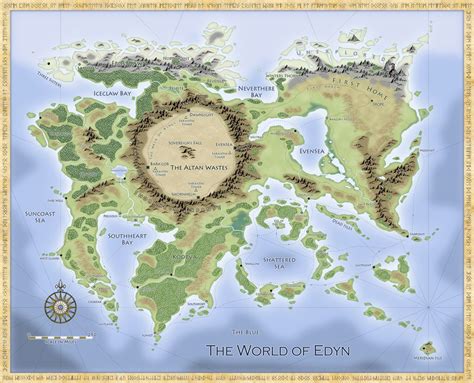 Blog Archive » Overland Maps for Fantasy Novels | Fantasy world map ...