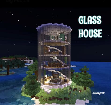 【印刷可能】 minecraft glass house tutorial 298290-Minecraft glass house tutorial