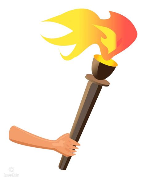 Olympic Torch Clipart at GetDrawings | Free download