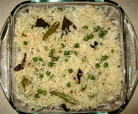 Pakistani Kitchen: Peas (Mutter) Pulao