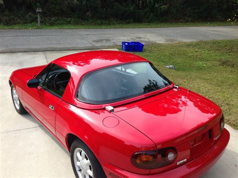 1991 MAZDA MX-5 MIATA, 1 OWNER, DETACHABLE HARDTOP, LSD REAR, LOW MILES ...