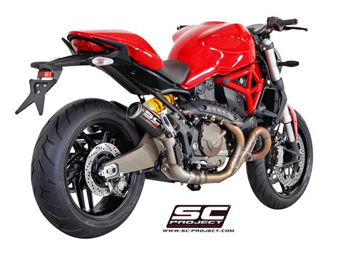 Ducati Monster 821 CR-T Slip-on Exhaust by SC-Project