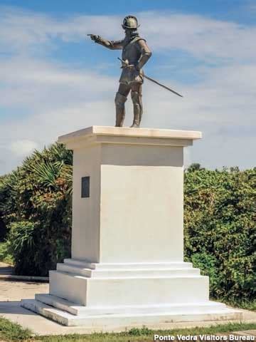 Ponce de Leon Statue, Ponte Vedra Beach, Florida