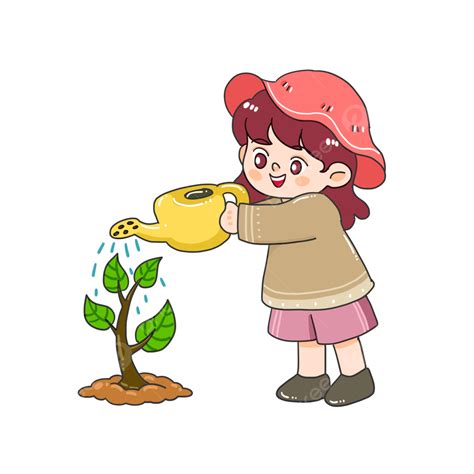 Cartoon Tree Planting PNG, Vector, PSD, and Clipart With Transparent ...