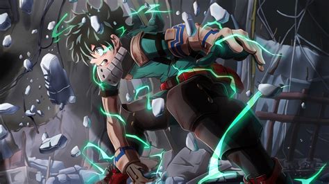 Izuku Midoriya Deku de My Hero Academia Anime Fondo de pantalla 4k HD ...