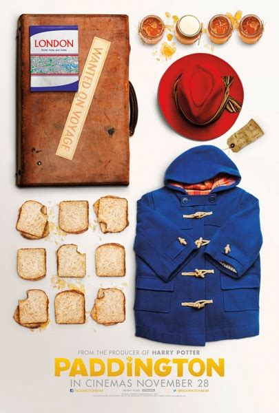 Paddington Bear, His Suitcase and Marmalade Sandwiches - Sew White