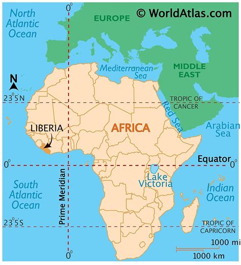 Liberia Maps & Facts - World Atlas