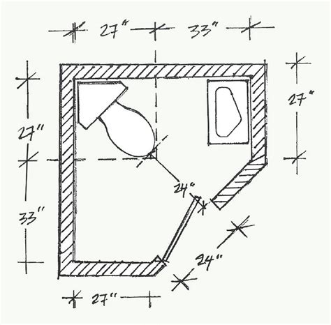 Half Bath Small Bathroom Layout Dimensions - Draw-quack