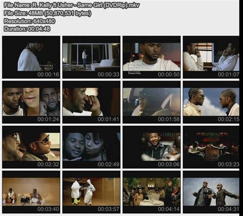 【MV】R. Kelly ft Usher - Same Girl (DVDRip) | Best Music