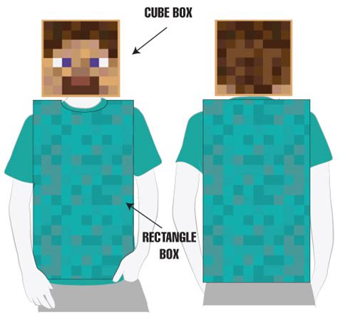 Minecraft Papercraft Steve Head Costume