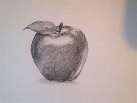 Apple Pencil Drawing at GetDrawings | Free download