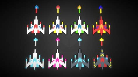 Pixel Galaga