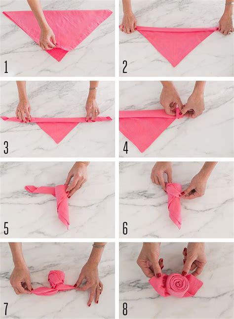 Simple and Creative DIY Wedding Napkin Fold Designs (25+) | Napkin ...