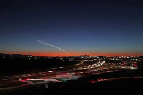 Vandenberg SFB Falcon 9 Launch – SKY LIGHTS