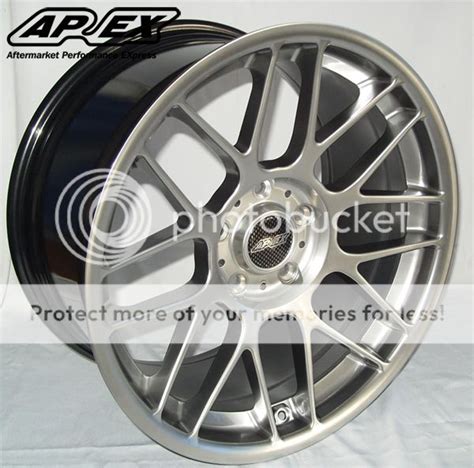 New 18" APEX ARC-8 track wheels: 18x8.5", 18x9", 18x9.5", 18x10" low offset