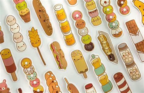 30 PCS Kawaii Food Collection Unique Bookmark - Unique Bookmark ...