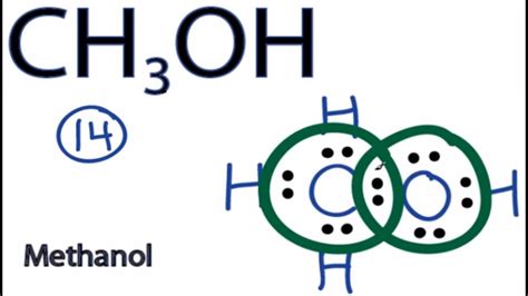 How to Draw the Lewis Structure for CH3OH (Methanol) - YouTube