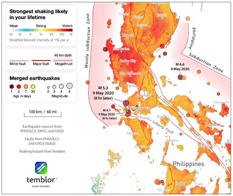 M 5.3 quake in Philippines - Temblor.net