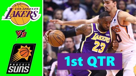 Los Angeles Lakers vs. Phoenix Suns Full Highlights 1st Quarter | NBA ...