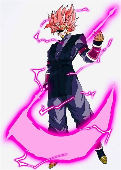 Goku Black Super Saiyan Rose Drawing : Goku Ssj Dragon Xeno Masked ...