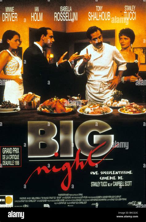 Big night movie poster hi-res stock photography and images - Alamy