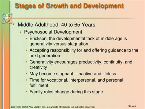 PPT - CHAPTER 8 Life Span Development Middle Adulthood: 40 to 65-years ...