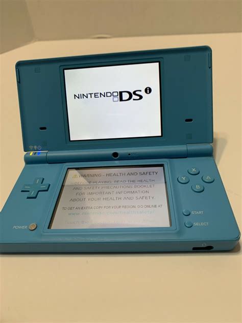 Nintendo DSi Handheld Console Light Matte Blue Plan Only - iCommerce on Web