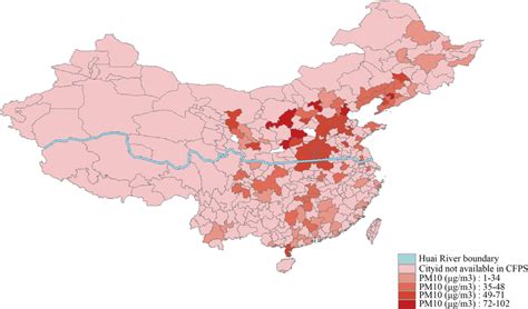 China’s Huai River boundary and APCs | Download Scientific Diagram