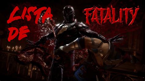 Lista de Fatalities Mortal Kombat 11 – Nerdgamer