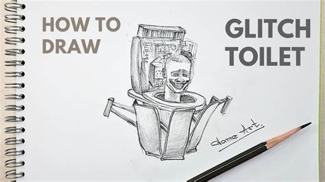 Skibidi Toilet How to draw 🤖🤖 Glitch toilet @DaFuqBoom - YouTube