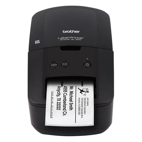 Brother QL-600 Economic Desktop Label Printer, High Resolution Printing ...