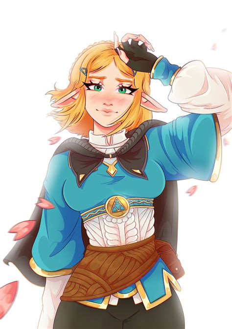 [OC] Zelda Fanart I did recently!💗 : r/zelda