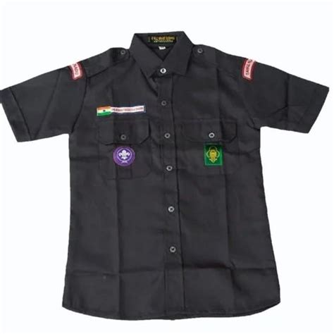 Black Formal Men Bharat Scout Uniform, For Office, Size: Medium at Rs ...