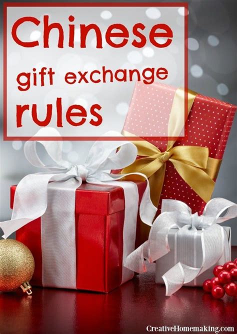 Chinese Gift Exchange | Christmas gift exchange, Christmas gift ...