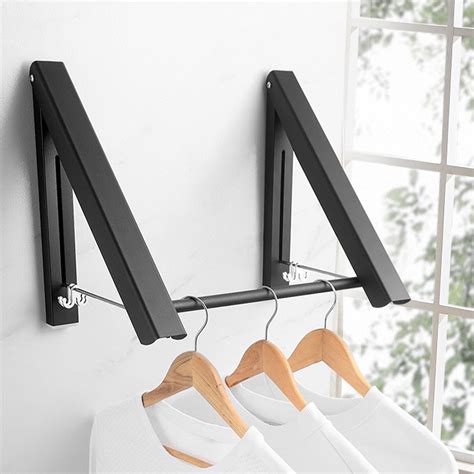 WZHXIN Storage Bins,Laundry Room Drying Rack Wall Mounted Clothes ...