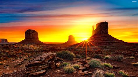 Desert Sunrise Wallpapers - Top Free Desert Sunrise Backgrounds ...