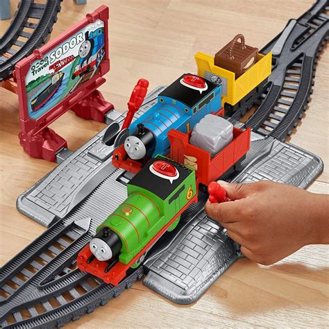 Fisher Price Thomas And Friends Talking Thomas And Percy Train Set ...