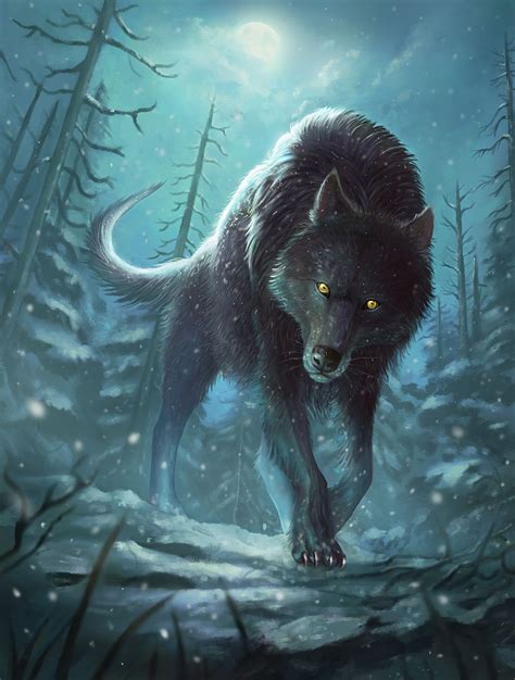 ArtStation - Explore | Wolf art fantasy, Wolf artwork, Fantasy wolf