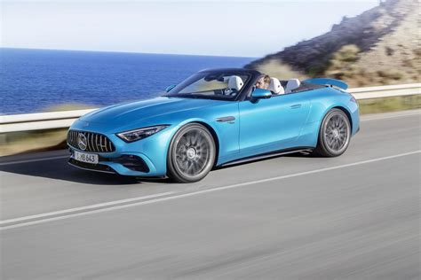 2023 Mercedes-AMG SL 53 plug-in hybrid spied | CarExpert