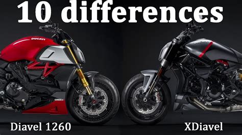 Ducati Diavel 1260 or XDiavel - how different they really are? - YouTube