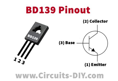 Bd139 Medium Power Npn Transistor Pinout Features Datasheet - Bank2home.com