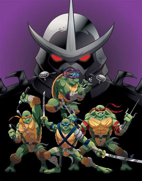 Teenage Mutant Ninja Turtles Vs Shredder Wallpapers - Wallpaper Cave