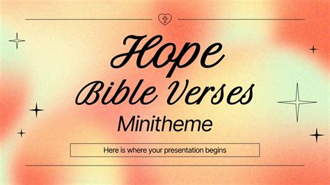 Free Bible-themed Google Slides & PowerPoint templates