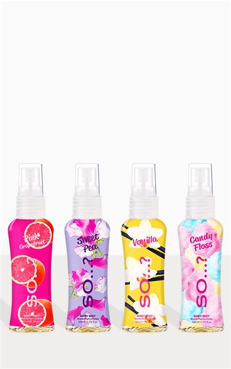 So...? Body Mist Mini Mist Christmas Gift Set | PrettyLittleThing