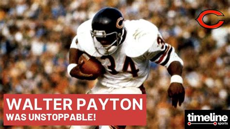 Walter Payton was UNSTOPPABLE! | Career Highlights - YouTube