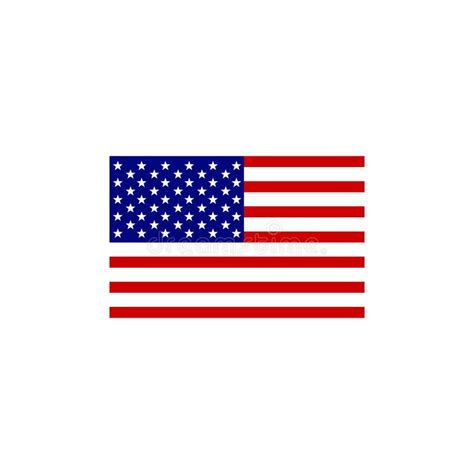 American Flag And Emblem Logo Design Vector Template Stock Vector ...