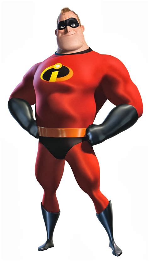 Cartoon Characters: The Incredibles main characters