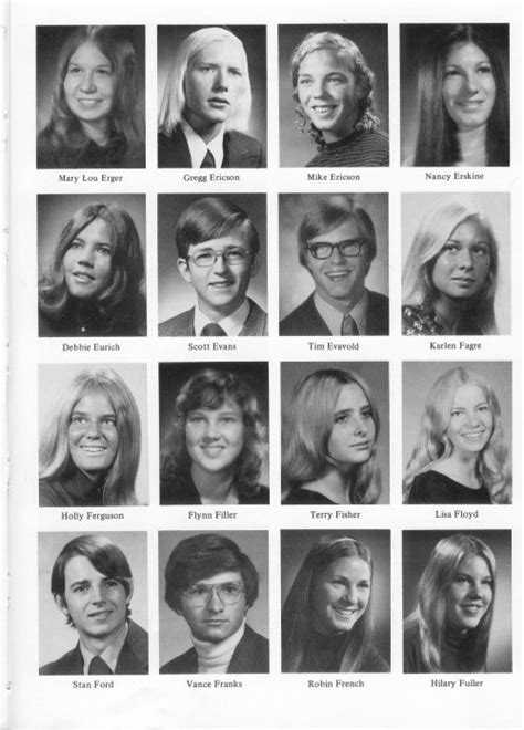 Yearbook Photos - Fairview HS Boulder 40th Reunion