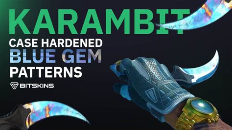 Karambit | Case Hardened Blue Gem Patterns