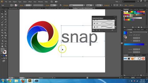 Adobe Illustrator CS6 & CC - Creating a Logo with Pathfinder Tutorial ...